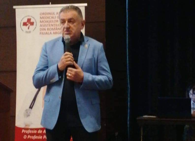 Primarul Gentea a luat parte la un eveniment desfășurat cu prilejul "Zilelor asistentului medical argeșean"