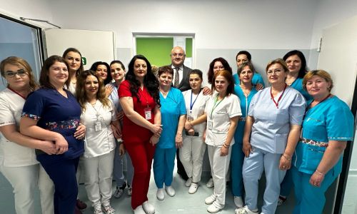 Etajul VI al Spitalului de Pediatrie Pitești a fost reabilitat! Ion Mînzînă: “Avem obligația să facem tot ce este posibil pentru sănătatea copiilor!”