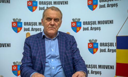 Felicitare Ion Georgescu, primarul orașului Mioveni