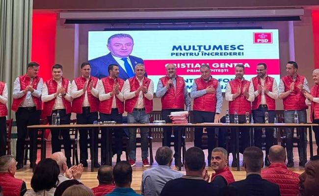 Cristian Gentea va candida pentru un nou mandat de primar al municipiului Pitești