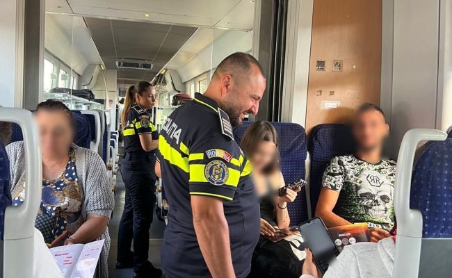Polițiștii, activități preventive în Gara Pitești
