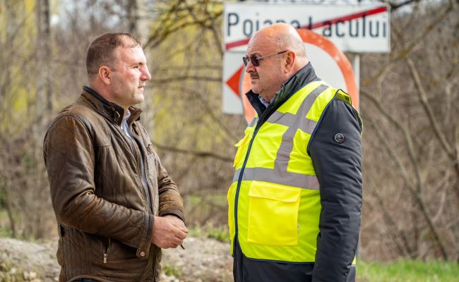 Ion Mînzînă : "Începe construcția noului pod de la Poiana Lacului"