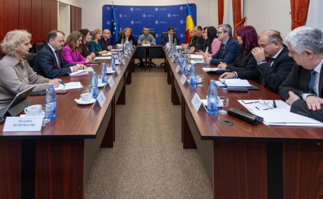 Ministrul Simona Bucura-Oprescu, reuniune bilaterală cu comisarul european Roxana Mînzatu