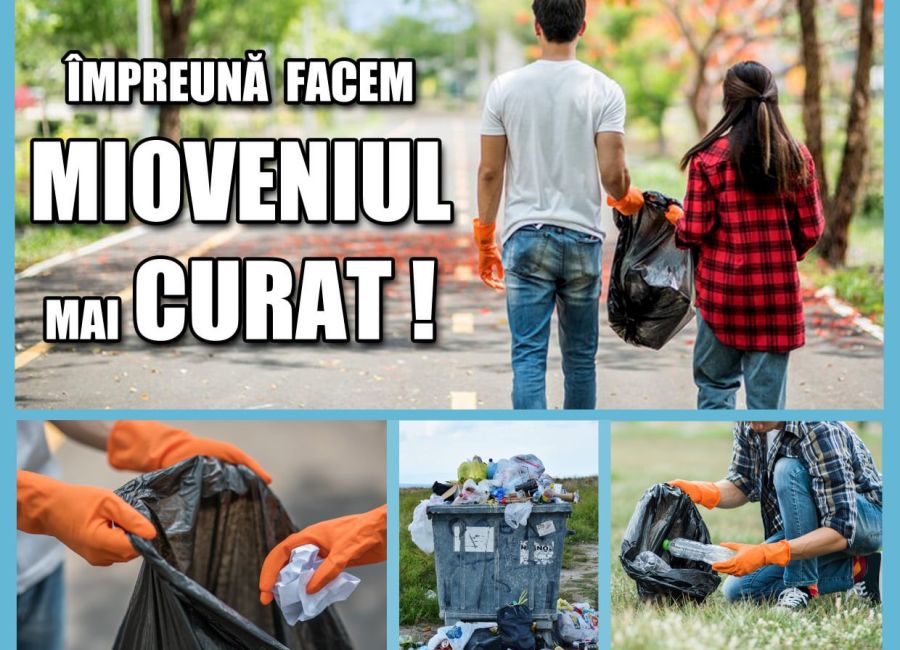 Campanie de ecologizare la Mioveni