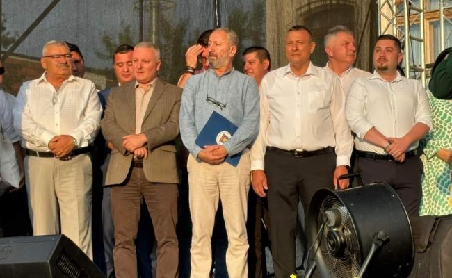 Echipa PSD Argeș, în mijlocul locuitorilor orașului Mioveni