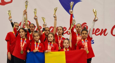 Noi medalii pentru gimnastele Centrului Cultural Pitești