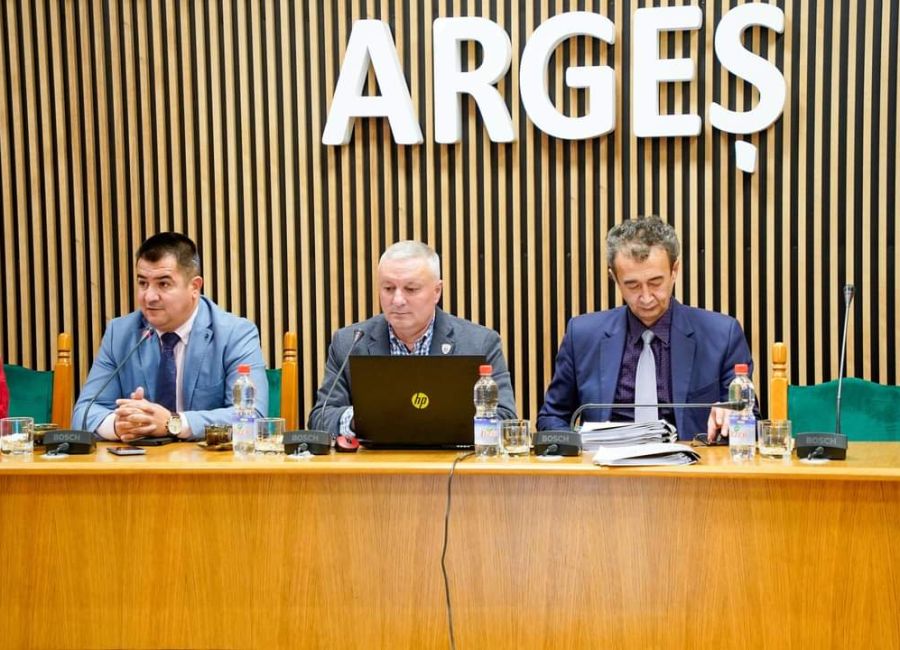 Ultima ședință a Consiliului Județean Argeș în mandatul 2020-2024