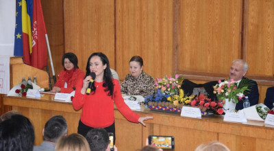 Simona Bucura Oprescu, întâlnire cu liderii PSD Alba!