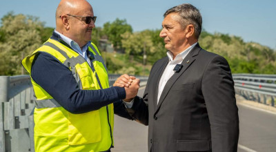 Ion Mînzînă: "S-au finalizat lucrările de modernizare a DJ703B Costești - Pădureți"