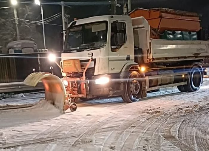 Ample acțiuni de deszăpezire la Ștefănești!