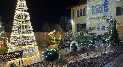 Vineri va fi aprins iluminatul festiv în comuna Bradu!
