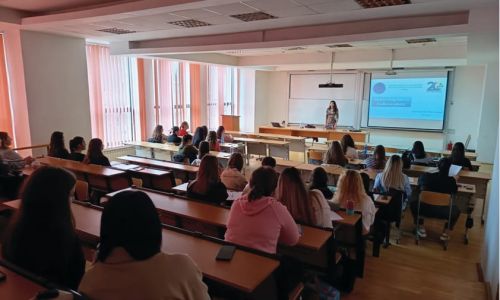 Ofițerii DGA Pitești, activități preventive la Universitatea din Pitești