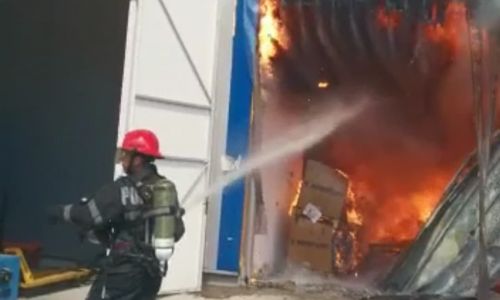 ACUM! Incendiu PUTERNIC în Argeș