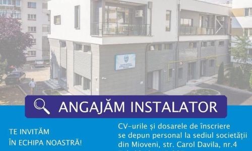Servicii Edilitare pentru Comunitate ANGAJEAZĂ