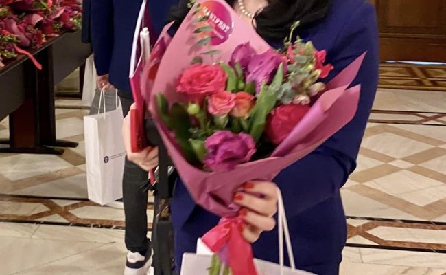 Simona Bucura Oprescu, prezentă la o conferinţă despre drepturile femeilor