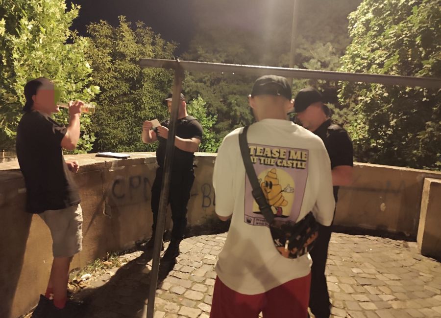 Acțiuni de menținere a ordinii publice în Pitești