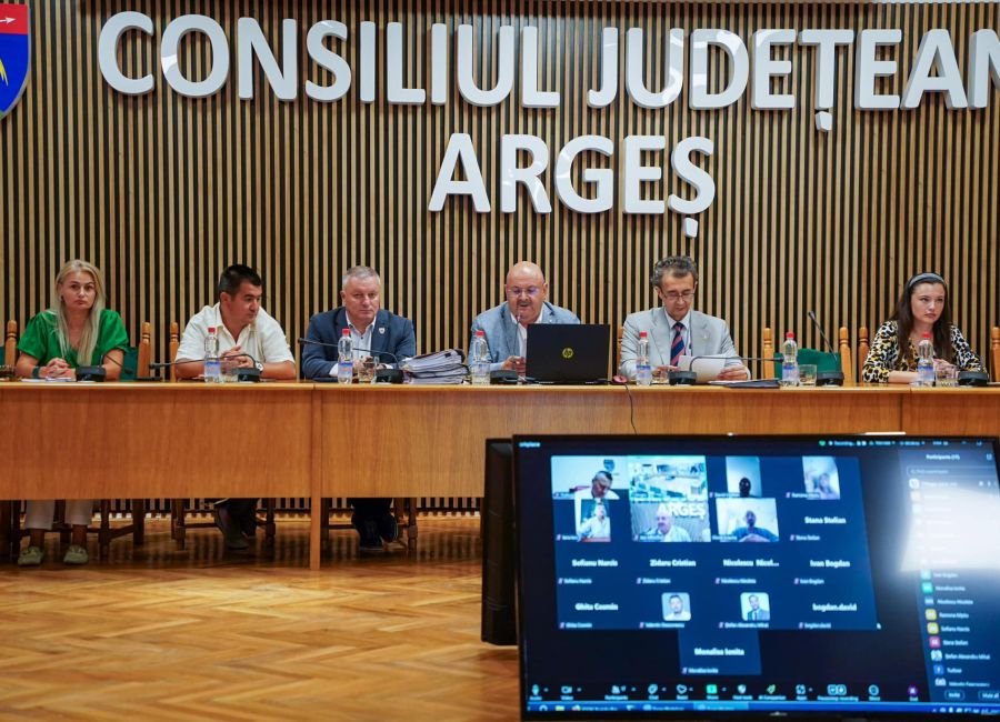 Consiliul Judeţean Argeş, şedinţă ordinară!