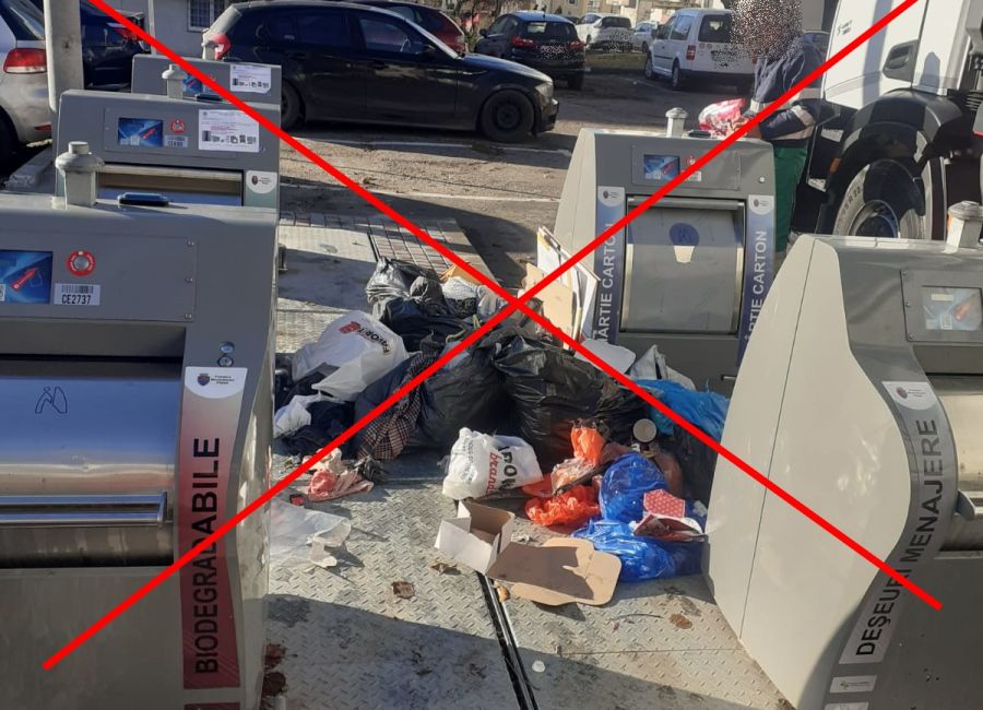 Colectarea separată și corectă a deșeurilor este o obligație a tuturor, atât legală, cât și morală!