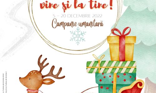 Centrul Cultural Mioveni a demarat campania 'Moş Crăciun vine şi la tine'