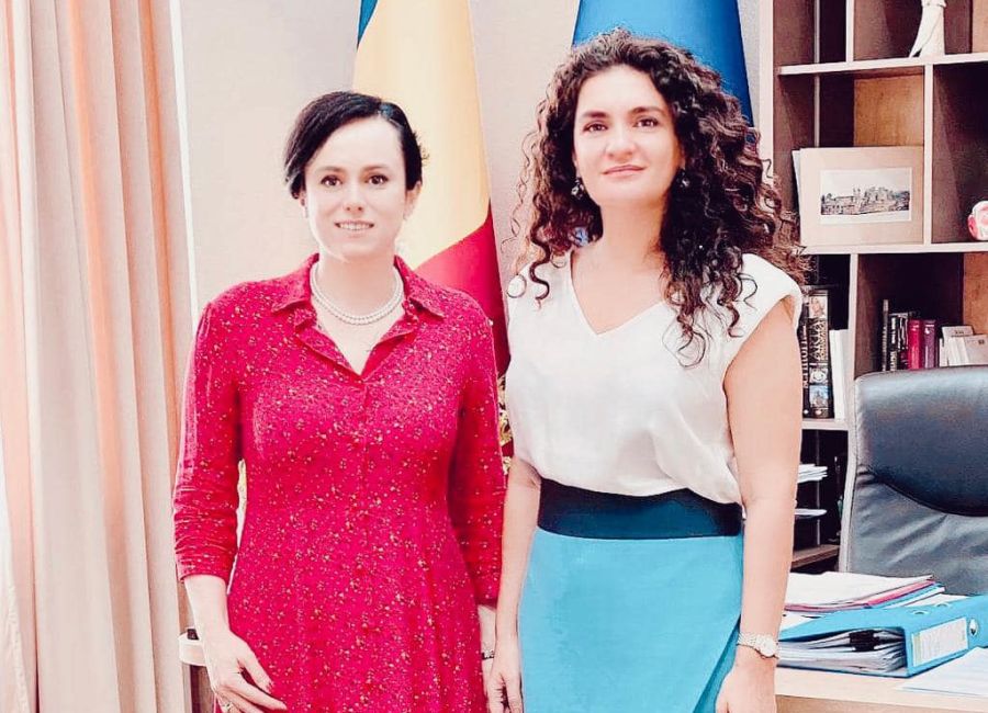 Simona Bucura Oprescu, întrevedere cu şefa Reprezentanţei Comisiei Europene în România