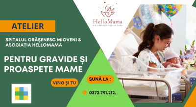 Atelier gratuit pentru gravide și mămici, la Mioveni