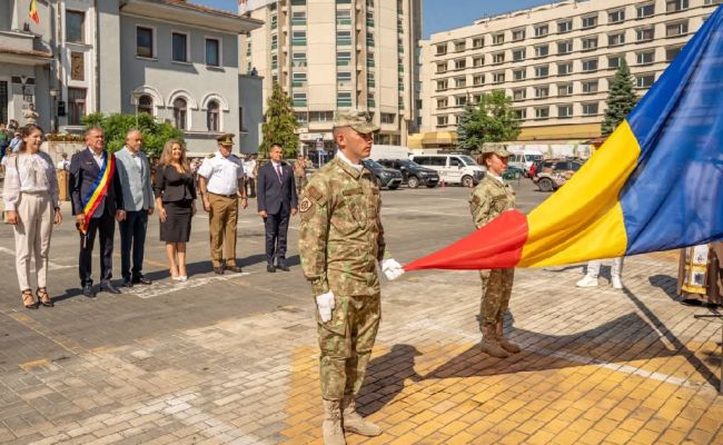 Echipa PSD Argeș a marcat Ziua Drapelului Național