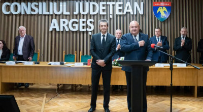 Ion Mînzînă a depus jurământul pentru un nou mandat de președinte al Consiliului Județean: “Îmi doresc să avem și pentru următorii ani o echipă unită, la fel de competitivă și să continuăm dezvoltarea județului”