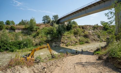 Au început lucrările la podul din Căteasca