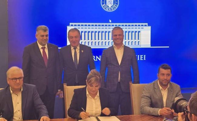 Veste uriașă privind noul stadion "Nicolae Dobrin"! A fost semnat contractul