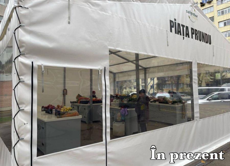 Micropiaţa Prundu a fost modernizată! Mesajul primarului Gentea