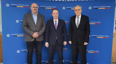 Președinte CJ Argeș, Ion Mînzînă, s-a intâlnit cu ministrul Finanțelor, Adrian Câciu