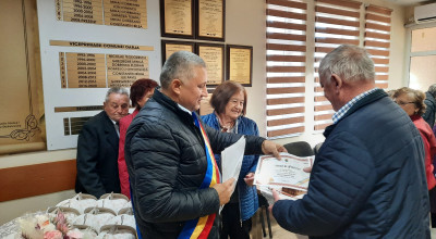 Momente emoţionante la Primăria Oarja