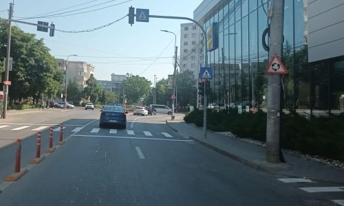 Măsuri pentru fluidizarea traficului pe strada Războieni, în zona Lidl Exercițiu!