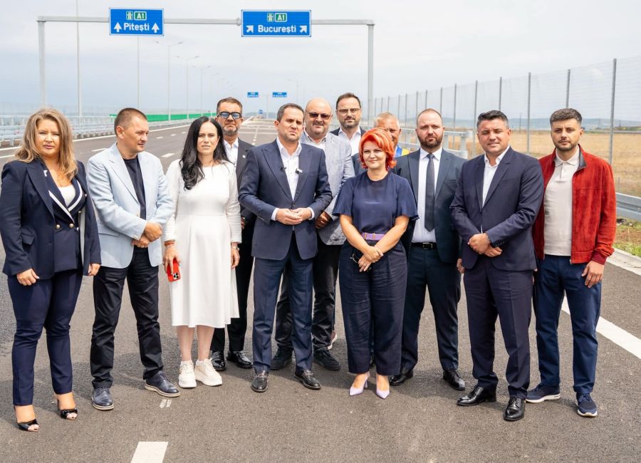 Drumul Expres Pitești - Craiova a fost finalizat! S-a făcut legătura cu Autostrada București - Pitești
