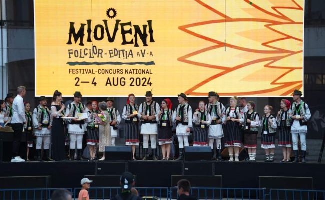 Festivalul Național de Folclor de la Mioveni și-a desemnat câștigătorii