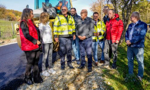 Lucrările pe DJ 739 Beleţi – Zgripceşti se apropie de finalizare