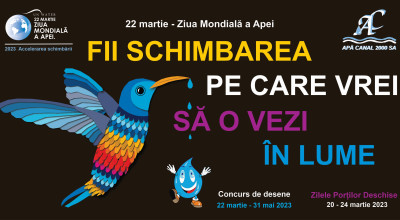 Ziua Mondială a Apei aniversată de societatea Apă Canal 2000 SA Piteşti